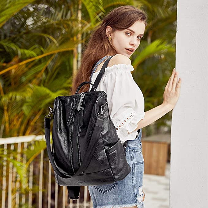 Women Backpack Purse Convertible Daypack Fashion Designer Travel Casual  Shoulder Bag | Wish