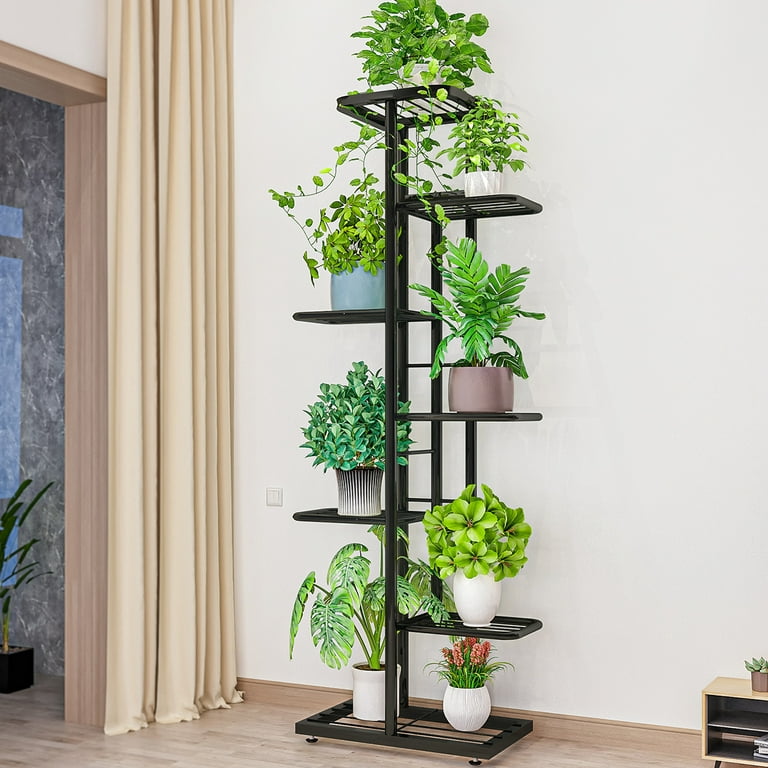 Vertical Cookware Stand Plant Rack 5 Layer Handy Bookshelf Home