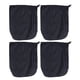 thumbnail image 2 of 4PCS Car Rearview Mirror Protective Cover 190T Polyester Taffeta Faucet Frost Guard CoverBlack, 2 of 4