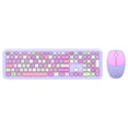 thumbnail image 1 of Kit 2 en 1 Teclado y Mouse ACTECK CREATOR CHIC COLORS MK475 Inalambrico USB 2.4Ghz Delgado Morado AC-935173 Acteck AC-935173, 1 of 7