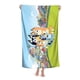 thumbnail image 3 of Bluey Toalla de playa de secado rápido con diseño temático, regalo para mujeres y niñas, ideal para cumpleaños, fans, amantes de la música, uso en la playa o al aire libre,78*160cm, 3 of 6