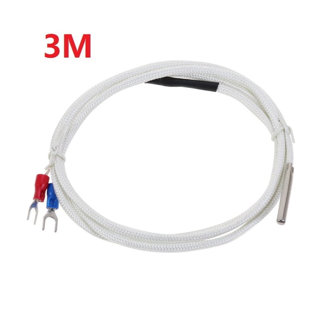 0-800℃ Thermocouple Temperature Controller 1/2/3/4/5M Pt100 Type K Wire