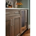 thumbnail image 3 of Amerock Faircrest 5-1/16 inch (128mm) Center-to-Center Polished Nickel Cabinet Pull, 3 of 7