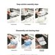 thumbnail image 3 of Kitchen Sink Drain Soap Dispenser Dishwashing Soap Press Soap Box, 3 of 5