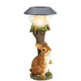 thumbnail image 1 of Toystoory Estatua de luz solar Adorno de Adorno de iluminación Escultura de animal Estatuilla artesanal de resina exquisita para interior y exterior Decoración del hogar No.2 Toystoory HA043066-02, 1 of 6