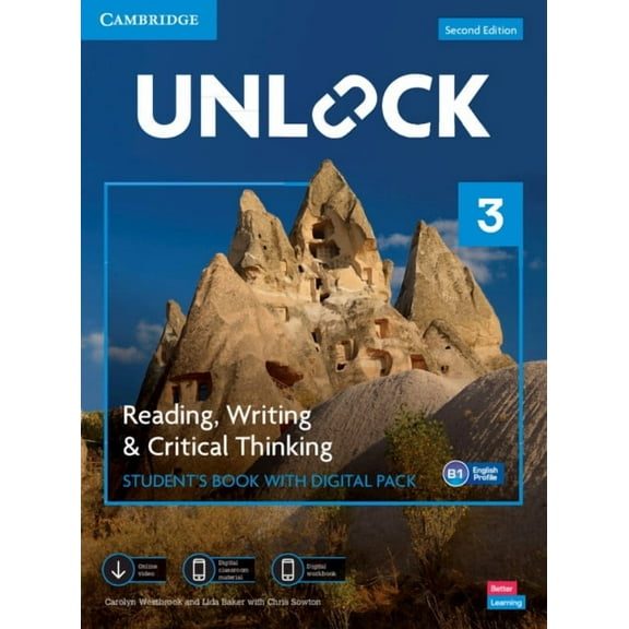 Unlock Unlock Level 3 Reading, Writing and Critical Thinking Student's Book with Digital Pack, (Paperback)