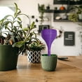 thumbnail image 5 of The Water Root Tube An Irrigation Artifact Scientifically Manages Allowing Every Inch Of Soil To And Abundant. Vinegar Jar Small Metal Funnels for Filling Small Bottles Smart Funnel Steel Funnel Set, 5 of 6
