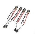 thumbnail image 1 of Riwcyla 45A BLHeli_S ESC 2,6S Lipo Brushless ESC 4 Pcs Contrôleur de Vitesse Électronique Intégré, RVB Programmable Intégré pour Drone RC, Parfait pour une Utilisation Quotidienne, les Activités de Plein Air, les Voyages et les occasions Décontractées, 1 of 6
