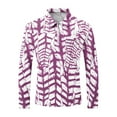 thumbnail image 5 of DecSea Polos à Manches Longues pour Hommes Mode Bloc de Couleur T-Shirts à Fermeture Éclair, 5 of 5