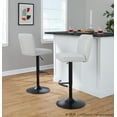 thumbnail image 3 of LumiSource Henry Adjustable Barstool - Set of 2, 3 of 6