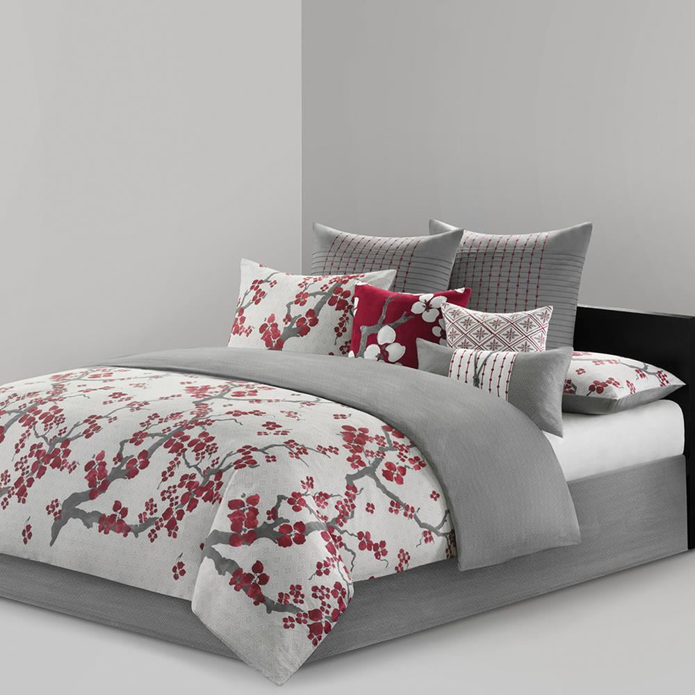 N Natori Cherry Blossom Comforter Mini Set Queen
