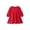 R152/Red, variant on Vividxx Girls Dresses Long Sleeve Fall Dress Ruffle A-Line Cute Casual Dress Solid Color Daily Wear Party 7-8 Years