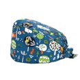 thumbnail image 1 of Gorros De Operación Enfermeras En Forma De Calabaza Servicio De Larga Duración Color Puro Pulido Opaco Profesional Colores Surtidos Gorros De Trabajo Con Lazo En La Espalda Minnieouse AP008656-51, 1 of 5
