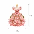 thumbnail image 2 of Magical Dress Worlds 3D Beaded DIY Collection Fantasy Dress Craft Kit with Instruction, Gift for Beginners DIY Craft Lovers Princess Fans Home Decor (#Set5), 2 of 6