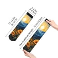 thumbnail image 4 of Pofeuu Elegant Sunset Sunflower Print 30cm Socks, Adult Running Hiking Socks for Youth and Adult, 4 of 7