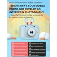 thumbnail image 3 of Mini Small And Cute Cartoon Rabbit Ears Digital Camera Lithium Battery With 1 TF Card And Card Reader, 3 of 4