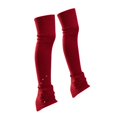 thumbnail image 4 of Calcetines sin pie para patinaje artístico, cubrebotas, calentadores de piernas, calcetines para patinaje sobre hielo, Rojo, 4 of 9