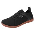 thumbnail image 2 of AUDeals Wide Toe Barefoot Shoes, Zero Drop Sneakers for Men and Women with Breathable Comfort (Black, 8), 2 of 7