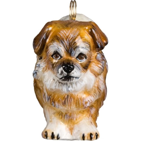 Tibetan Spaniel Polish Glass Christmas Ornament Dog Decoration
