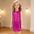 thumbnail image 2 of XXWXYD Teen Girls Par𝗍y Dress Glitter Sequin Fancy Formal Holiday Dress Casual Wedding Birthday Dance Dresses Celebration Outfit Festive Skirt, 2 of 4