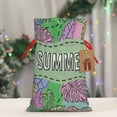 thumbnail image 5 of Honeii Summer Print Small Burlap Bags,Christmas Drawstring Treat Bags Gift Bags Reusable Candy Goodie Wrapping Bags for Holiday Party Favors Supplies -Small, 5 of 9