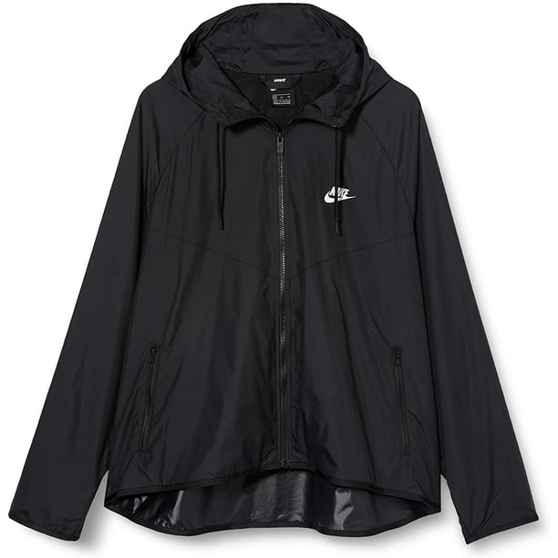 Nike women's sportswear windrunner jacket black shop and white