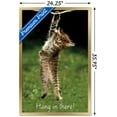 thumbnail image 3 of Famous Kitten Hang In There Poster Wall Poster, 22.375" x 34", 3 of 5