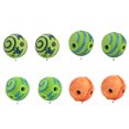 thumbnail image 5 of Methold Pelota de goma fácil y duradera para perros-pelota brillante divertida de larga duración, pelota interactiva para perros, pelotas Suministros para perros Pelota con sonido suave 002Grande14CM, 5 of 5