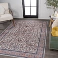 thumbnail image 2 of JONATHAN Y WASHABLE 5 x 8 Area Rug, Kemer All-Over Persian - Beige/Red/Blue, WSH104C-5, 2 of 7
