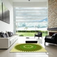 thumbnail image 6 of Ahgly Company Indoor Rectangle Patterned Slime Green Area Rugs, 2' x 4', 6 of 6