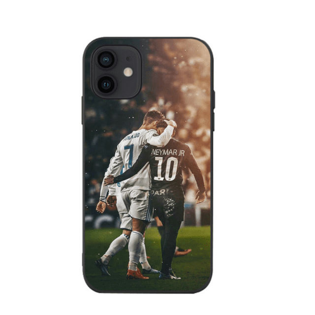 IPhone Étui de Téléphone 12 13 14 Mini Pro Max plus, Mode star du Football RONALDO Étui IPhone