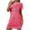 Hot Pink, variant on Womens Nightgowns Cotton Women Nightgowns, Soft Comfy Lightweight Short Sleeves Sleepdress Comfy Ladies Heart Printed Nightdress Gowns for Women Sleepwear Dress Orange M