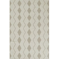 Novogratz by Momeni Malmo Diamond Hand Woven Ivory Area Rug 3'6" X 5'6"