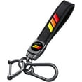 thumbnail image 6 of Black Leather Metal Car Keychain Keyring Compatible with Dodge Challenger Durango SRT 1500 Cars Accessories, 6 of 10