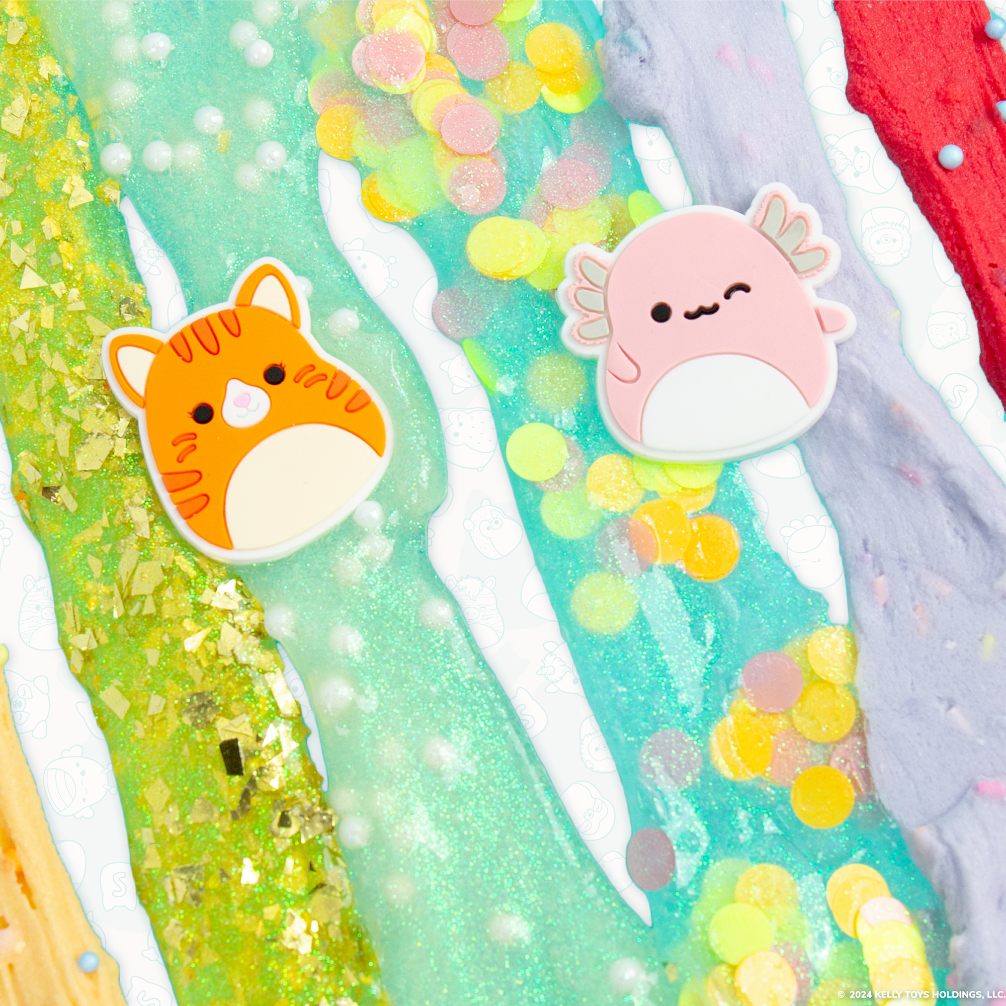 Squishmallows Ultimate Slime Mix-Ins with 8 Rainbow Textures photo 4
