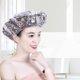 thumbnail image 3 of 6 unids desechables peluquería casquillo de papel de aluminio impermeable elástico baño capuchas gorro de ducha de plata, 3 of 5
