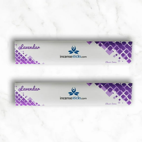 Lavender Incense 10" inch 12 Sticks Pack: 2 Packs