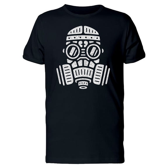 Retro Vintage Gas Mask Tee Men's -Image by Shutterstock