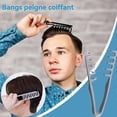 thumbnail image 3 of Texture Comb Volumizing WideTooth Hair Styling Comb For Root Lift Bangs Accessory For Women 8.86 x 4.13 x 0.94 In Gray, 3 of 5
