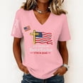 thumbnail image 2 of 250 Anniversary USA Tshirt Women USA 250th Anniversary Shirts Patriotic American Flag Tops 1776-2026 Shirt for 4th of July, 2 of 4