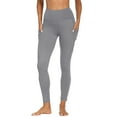 thumbnail image 5 of LEKWK Yoga Pants with Pockets for Women 2 Pieces Stretchy High Waisted Pants Butt Lifting Leggings Butter Soft Leggings Casual Workout Leggings Joggers Activewear Sports Athletic Comfy Pants, 5 of 7
