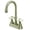 Brushed Nickel, variant on Kingston Brass KS2491PX Governor Two-Handle 2-Hole Deck Mount Bar Faucet in Polished Chrome