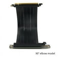PCIE 3.0 16X 90 Degree PCIE Graphics Card Extension Cable Network