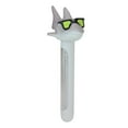 thumbnail image 3 of 8" Gray and White Shark with Sunglasses Floating Swimming Pool Thermometer - 8" Gr, 3 of 4