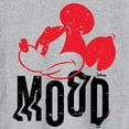 thumbnail image 3 of Disney - Mickey & Friends - Angry Mickey - All Day Mood - Men's Long Sleeve T-Shirt, 3 of 5