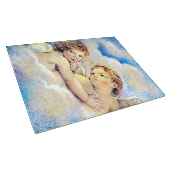 Carolines Treasures APH5622LCB Angels Glass Cutting Board Large, 12H x 16W, multicolor