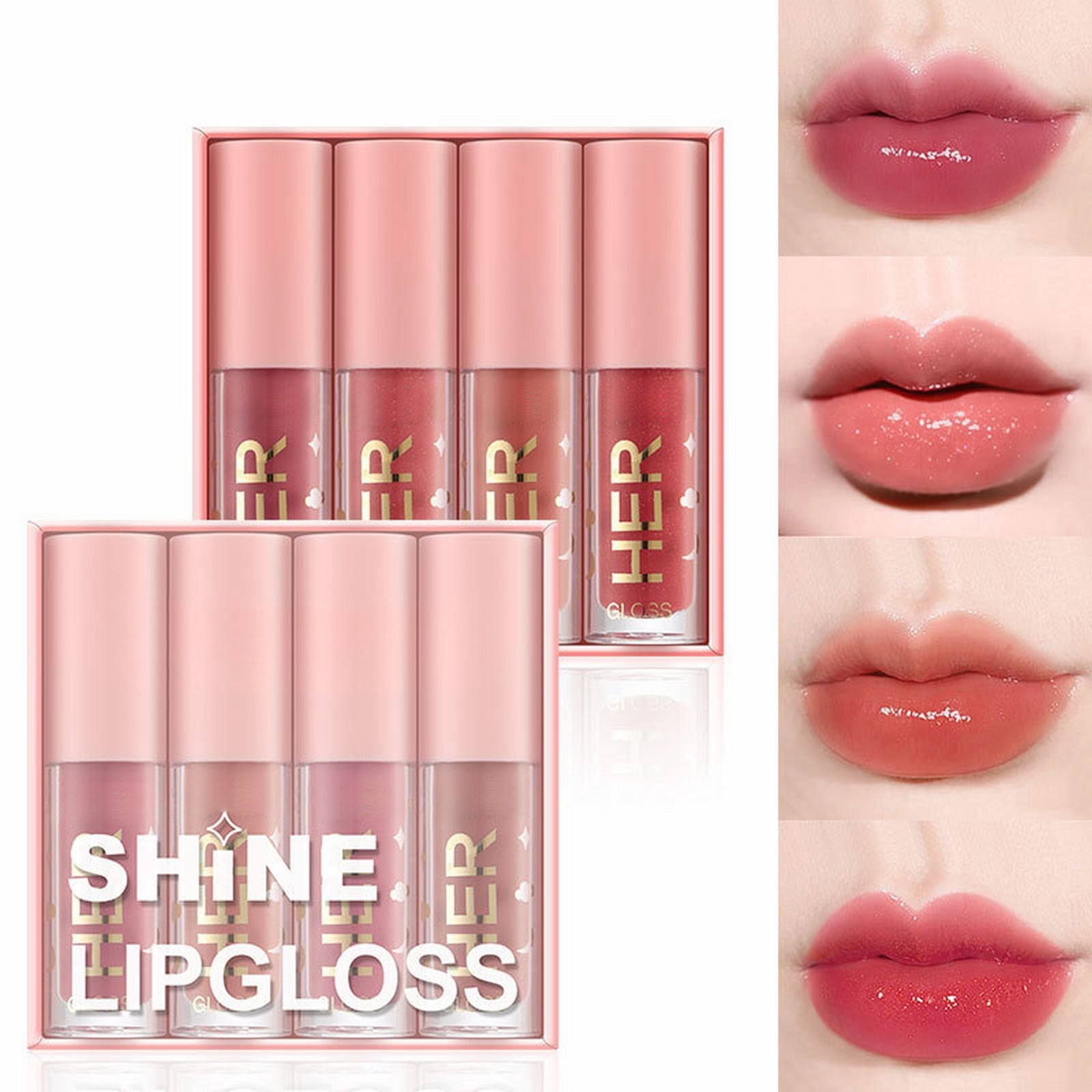 Water Gloss Lip Gloss Hazelnut Swirl Lipstick Tint for Wink Lipstick en Star Beauty Crushed Lip Color 3d Lip Plumper Bottles Lipstick Bright Lip Gloss Lip Bar Lip Gloss Bundle of Lip Gloss