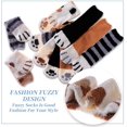 thumbnail image 4 of LAICAIW Womens Soft Cute Funny Animal Designe Microfiber Slipper Socks Cozy Fuzzy Winter Warm Socks, 4 of 7