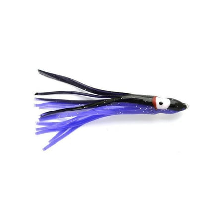 P-Line Sunrise Squid Skirt SQ25-010 2-1/2 Light Purple Solid Black W/Glitter Qty 8