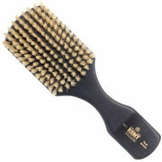 Kent OE1 Boar Bristle Club Brush, Travel Size Natural Boar Bristle Hair Brush for Men Wave Brush for Hair and Beard